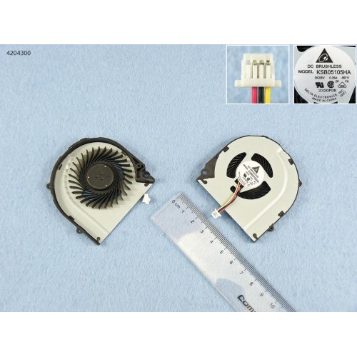 Вентилятор для HP Pavilion Dm4-3000, (KSB05105HA-BE11, DFS470805CL0T FB35, 669934-001, 669935-001, Original)